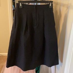 Black H&M A-Line Skirt